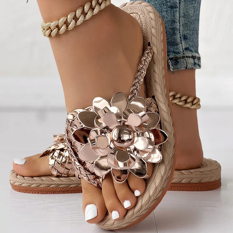 Soleil Floral Sandals