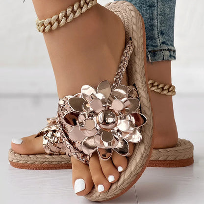 Soleil Floral Sandals