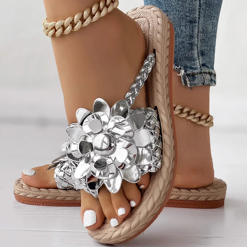 Soleil Floral Sandals
