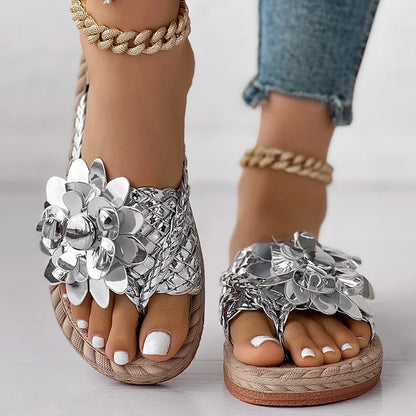 Soleil Floral Sandals