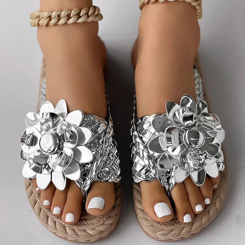 Soleil Floral Sandals