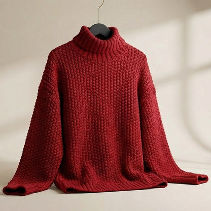 Valeria Cotton Turtleneck Knit