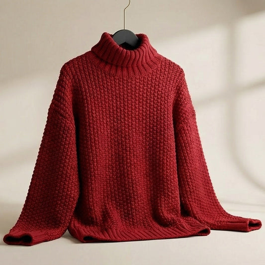 Valeria Cotton Turtleneck Knit