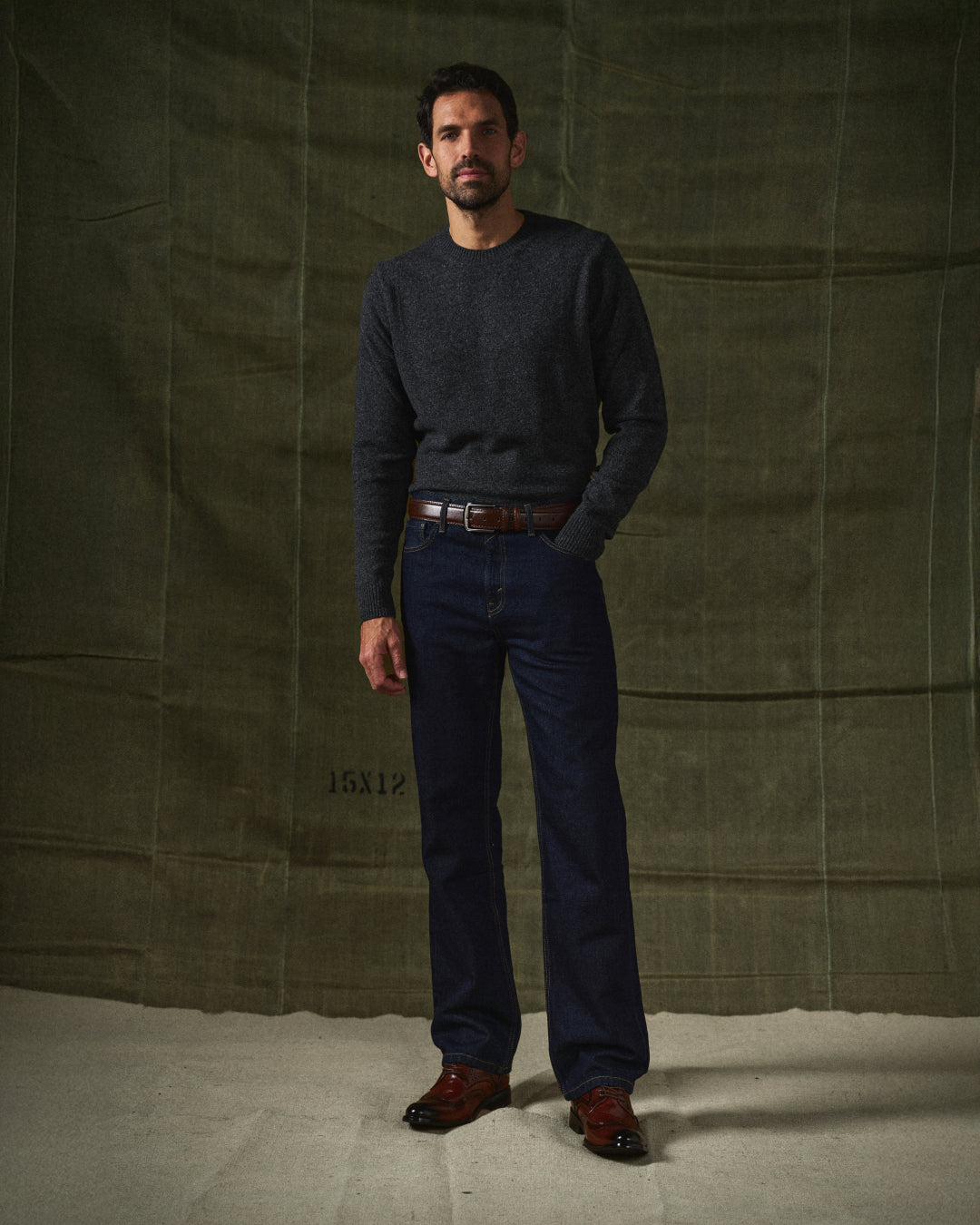 Stalwart 100% Cowhide Belt