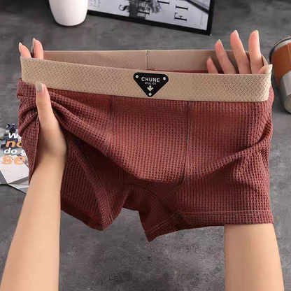 Norwell Luxe Waffle Boxer Briefs