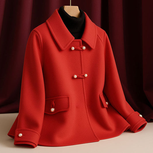 Valentina Wool Short Coat