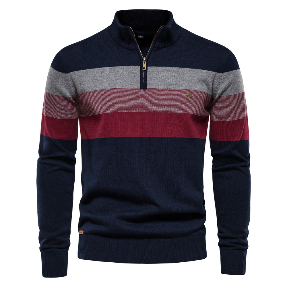 Finlay Cotton Half Zip Jumper