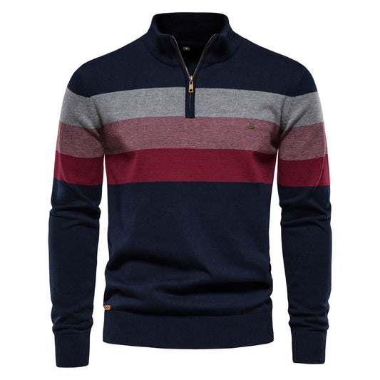 Finlay Cotton Half Zip Jumper