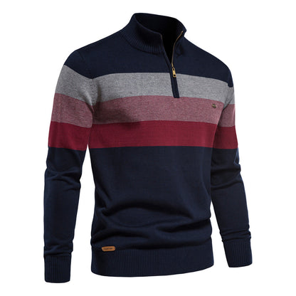 Finlay Cotton Half Zip Jumper