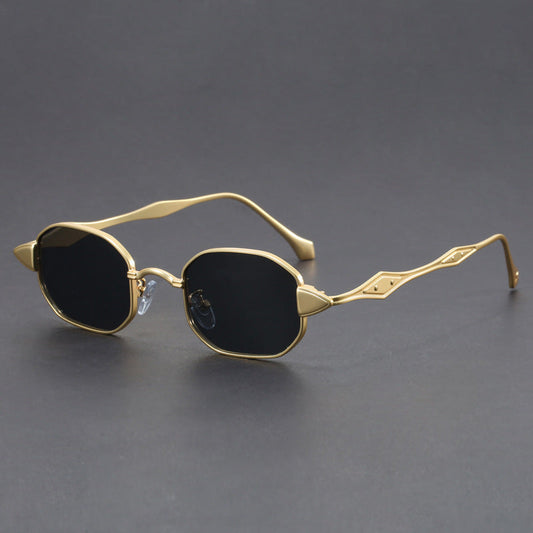 Sebastien Sculpted Metal Sunglasses