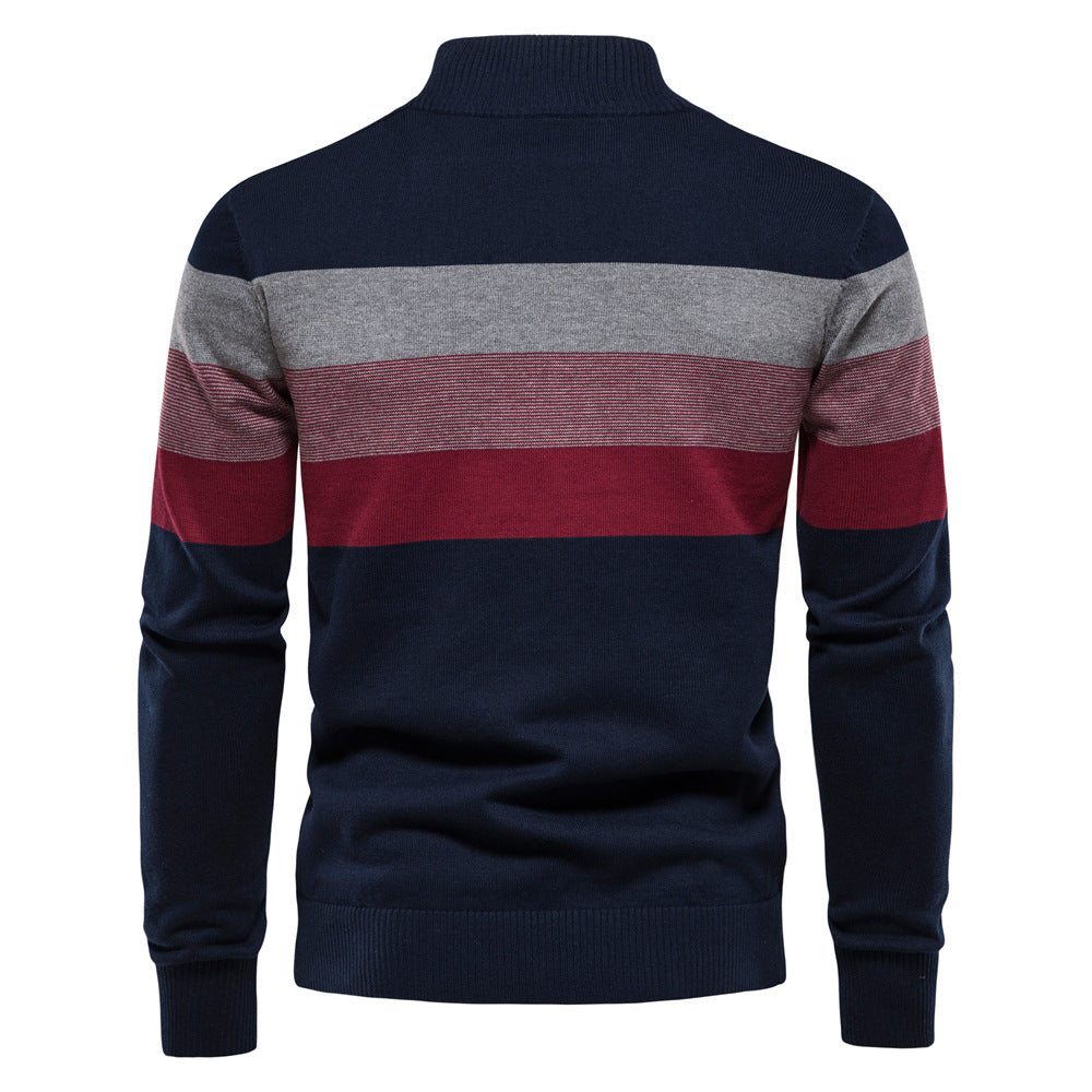Finlay Cotton Half Zip Jumper