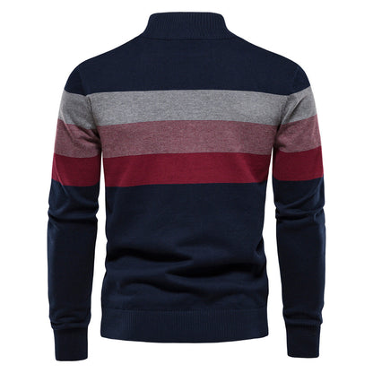 Finlay Cotton Half Zip Jumper