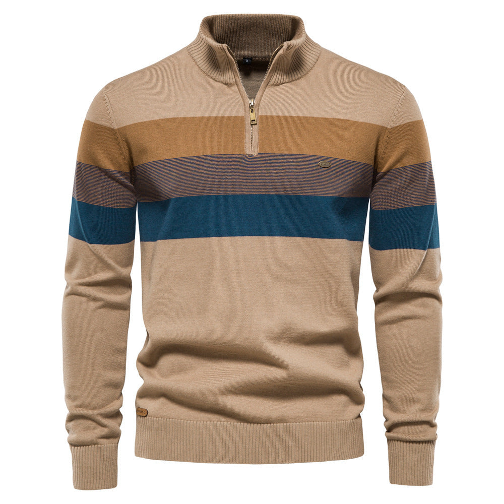 Finlay Cotton Half Zip Jumper