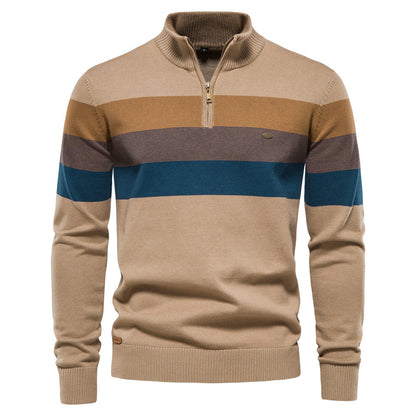 Finlay Cotton Half Zip Jumper