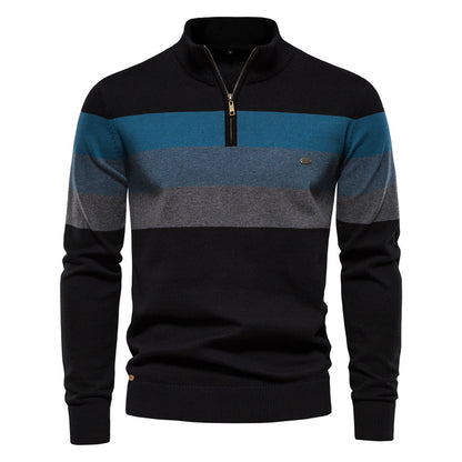 Finlay Cotton Half Zip Jumper