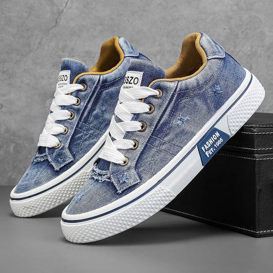 Dexter Denim Court Trainer