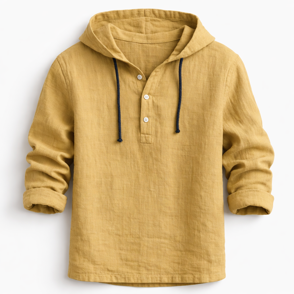 The Coastal Linen Hoodie