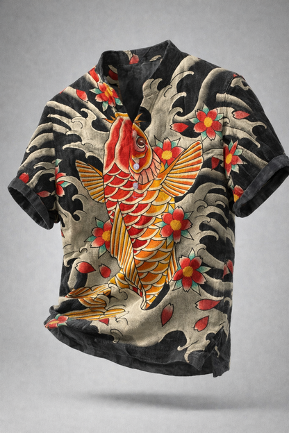 Koi Henley Shirt