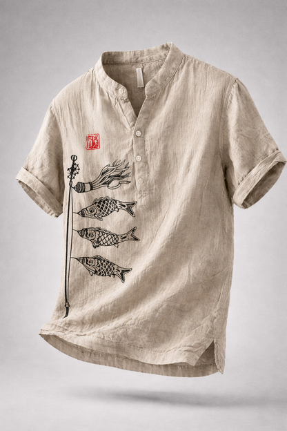 Koi Henley Shirt