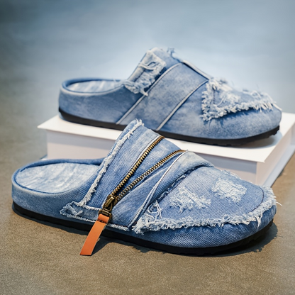 Wren Denim Mules