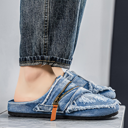 Wren Denim Mules