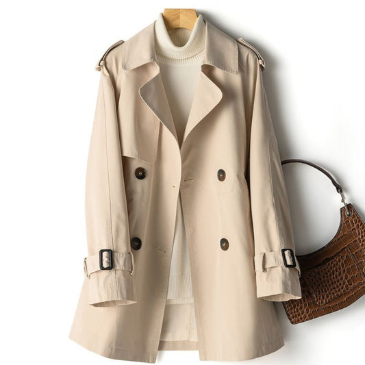 Elodie Tailored Trench Jacket