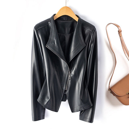 Renata Sculpted Leather Jacket