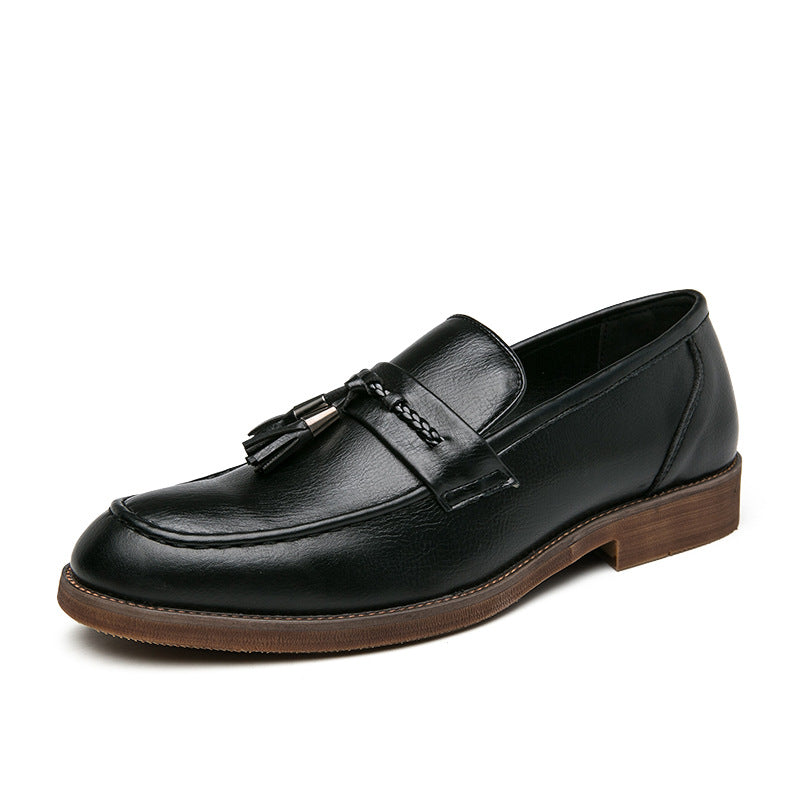 Luciano Leather Tassel Loafers