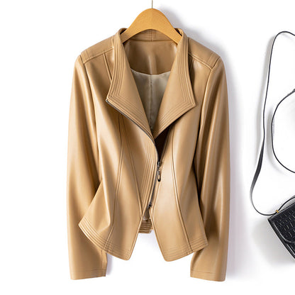 Renata Sculpted Leather Jacket