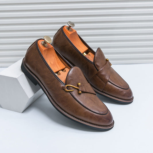 Xavier Leather Bit Loafers
