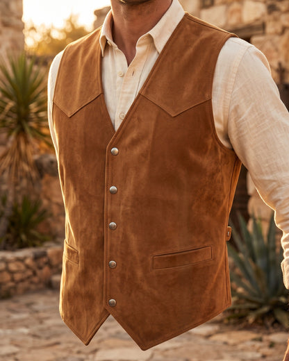 Holden Suede Western Gilet