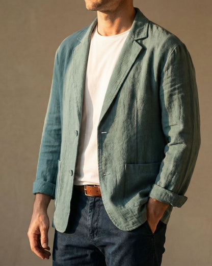 Marbella Linen Blazer