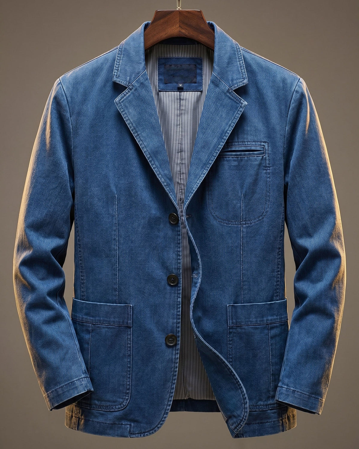 Vaughn Washed Cotton Blazer