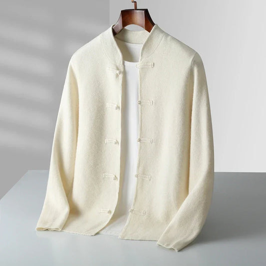 Thurlow Stand-Collar Cardigan