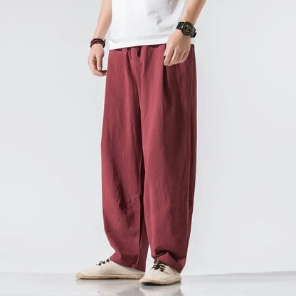 Kevera Cotton Linen Trousers