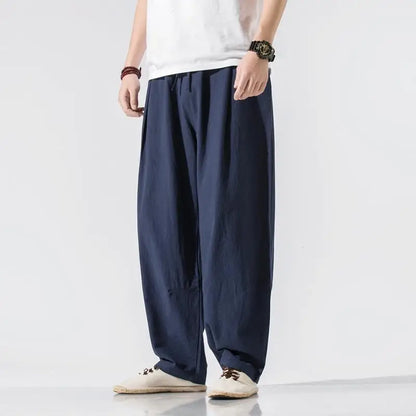 Kevera Cotton Linen Trousers