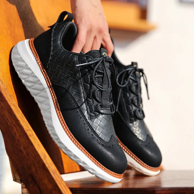 Halden Leather Trainers