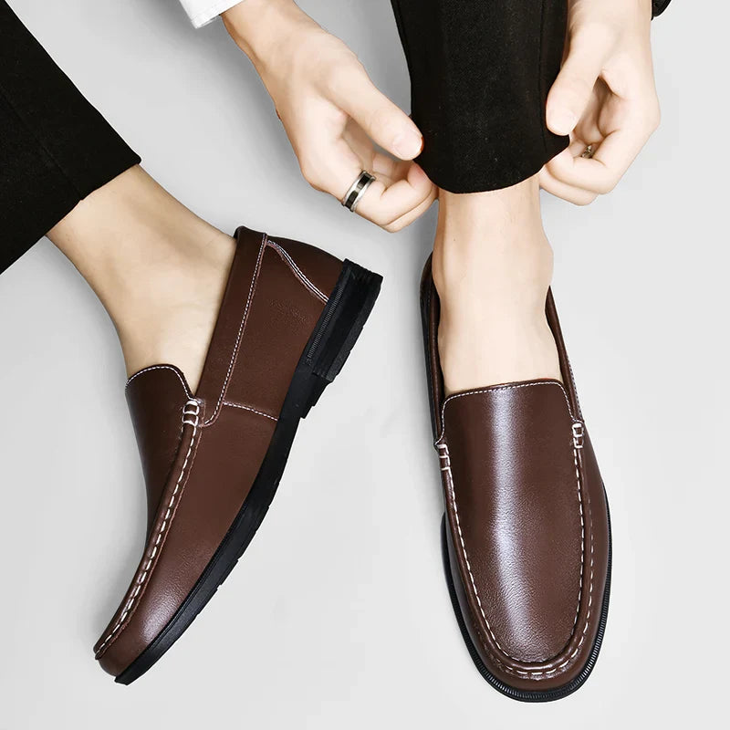 Brooks Genuine Leather Loafers