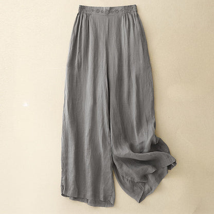 Isabelle Palazzo Linen Pants