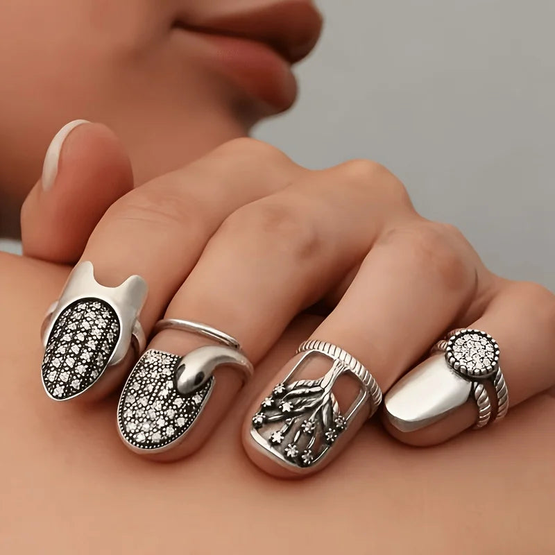Seraphine Antique Ring Set