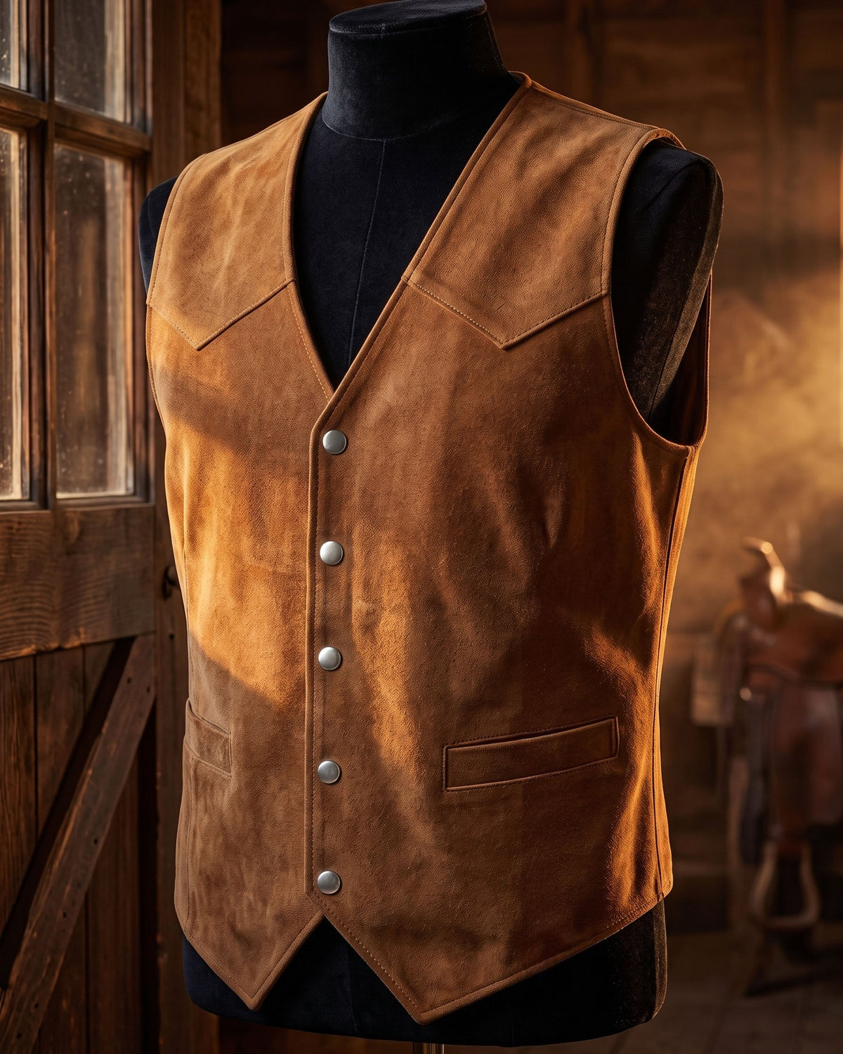 Holden Suede Western Gilet