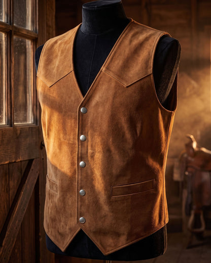Holden Suede Western Gilet