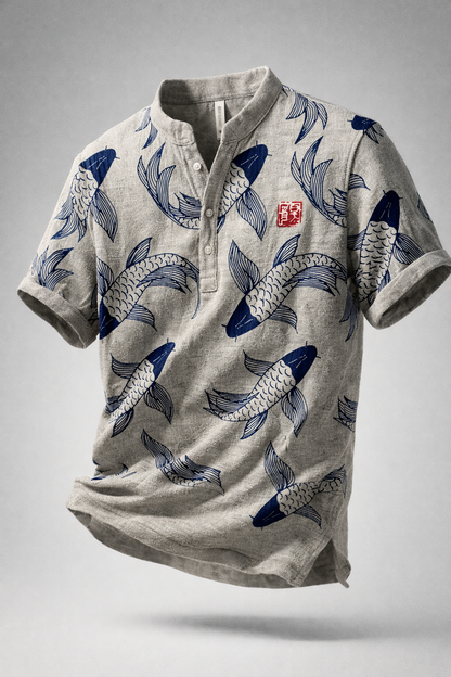 Koi Henley Shirt