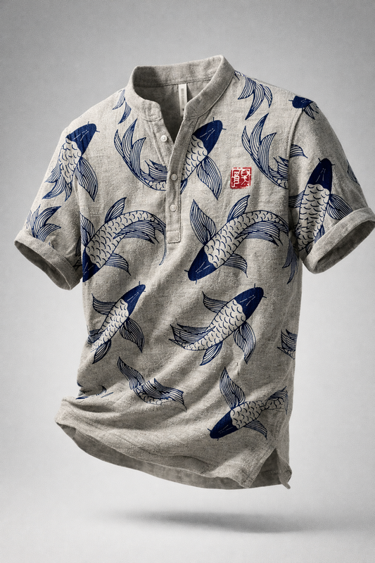 Koi Henley Shirt