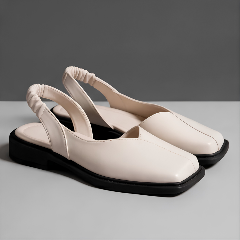 Mayfair Square-Toe Flats