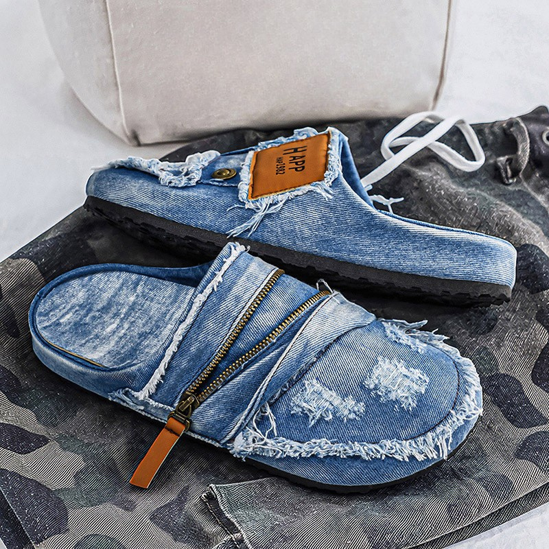 Wren Denim Mules