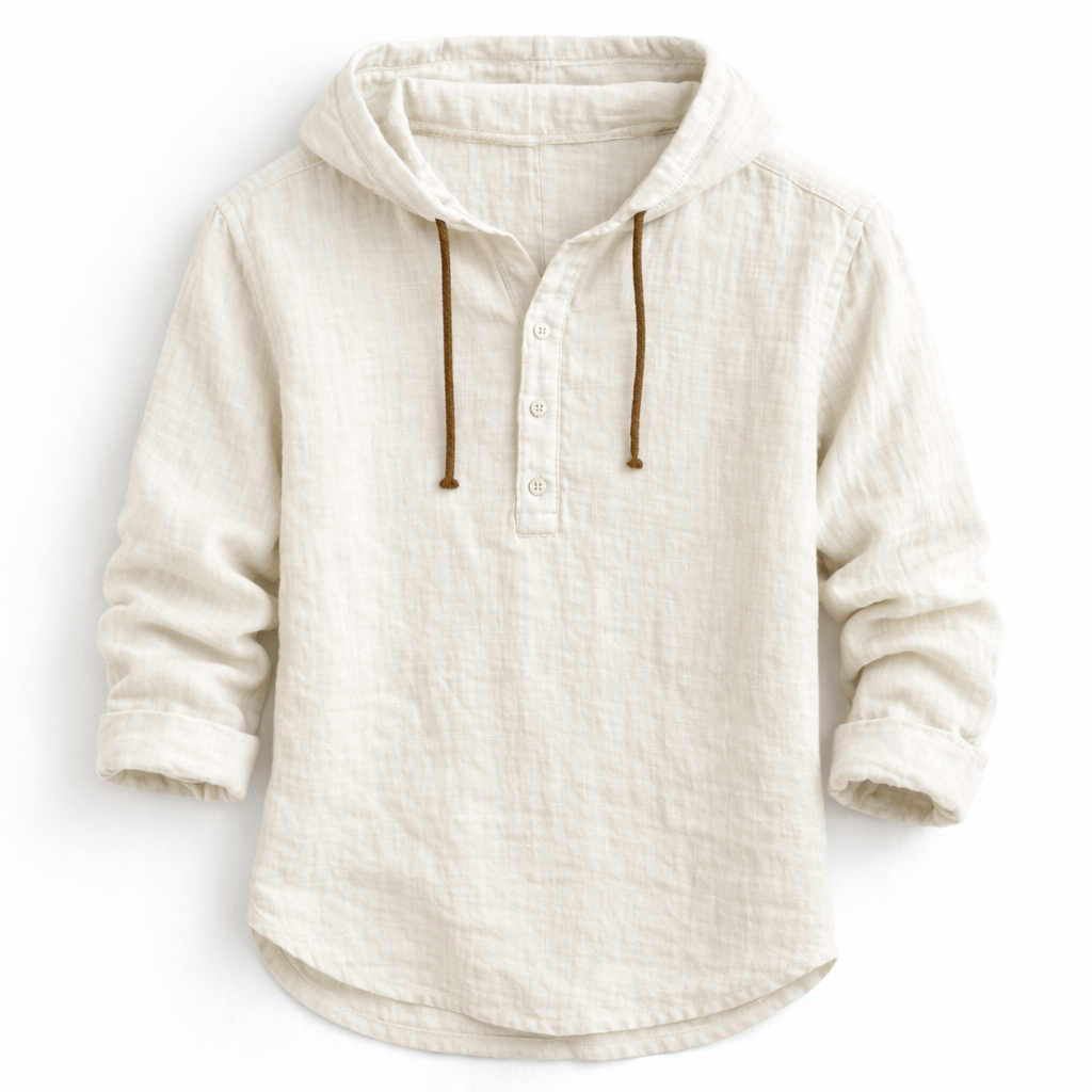 The Coastal Linen Hoodie