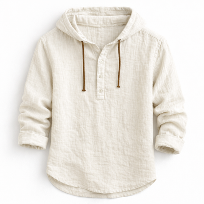 The Coastal Linen Hoodie