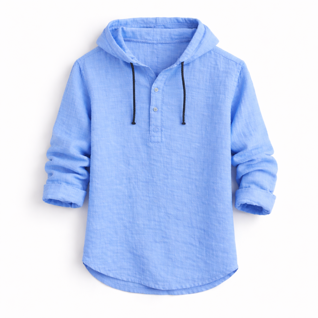 The Coastal Linen Hoodie