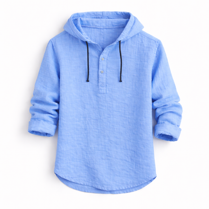 The Coastal Linen Hoodie